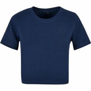 Women's cropped tee - Light Navy, XS