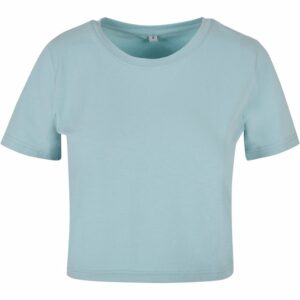 Women's cropped tee - Ocean Blue, XS