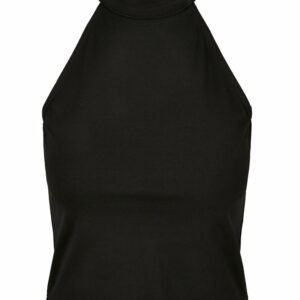 Women’s turtleneck short top - Black, XS