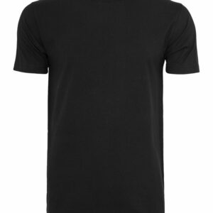 Organic t-shirt round neck - Black, S