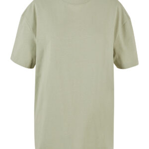 Women's oversized boyfriend tee - Soft Salvia, XS