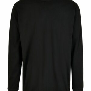 Organic long sleeve with cuff rib - Black, S