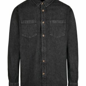 Denim shirt - Black Washed, S