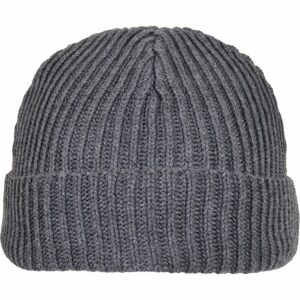 Recycled yarn fisherman beanie - Asphalt, One size