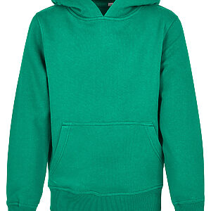 Organic kids basic hoodie - Grass Green*, 5/6 Yrs