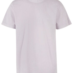 Acid washed round neck tee - Soft Lilac, XS