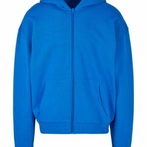 Ultra heavy zip hoodie - Cobalt Blue, S