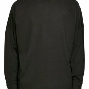 Oversize cut on sleeve long sleeve - Black, XS