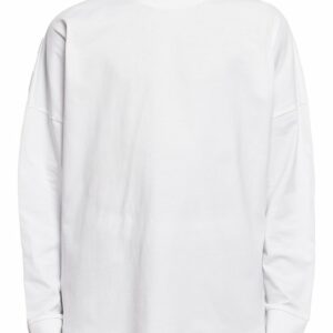 Oversize cut on sleeve long sleeve - White, XS