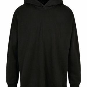 Oversized cut-on sleeve hoodie - Black, S