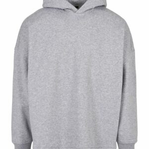 Oversized cut-on sleeve hoodie - Grey, S