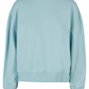 Women’s oversized crew neck sweatshirt - Ocean Blue, XS