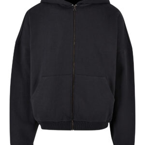 90s zip hoodie - Black, XS