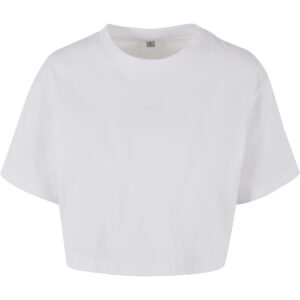 Women’s short oversized tee - White, XS