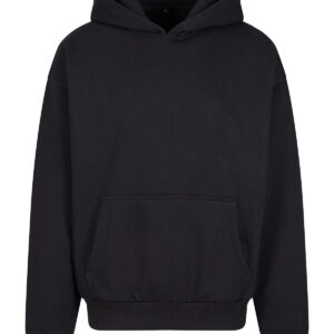 Ultra-heavy oversized hoodie - Black, S