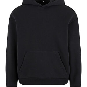 Fluffy hoodie - Black, XS