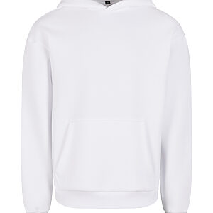 Fluffy hoodie - White, XS