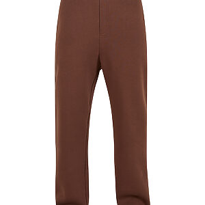 Fluffy trackpants - Chocolate Brown, XS