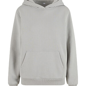 Women’s fluffy hoodie - Light Asphalt, XS