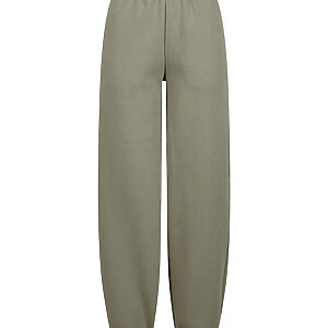 Women’s fluffy sweatpants - Pale Olive, XS