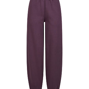 Women’s fluffy sweatpants - Plum Purple, XS