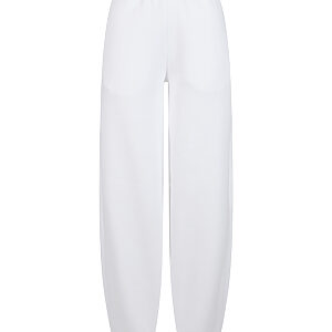 Women’s fluffy sweatpants - White, XS