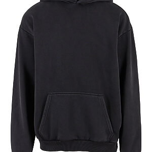 Vintage heavy hoodie - Black, S