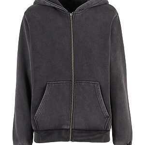 Women’s vintage heavy zip hoodie - Magnet, XS