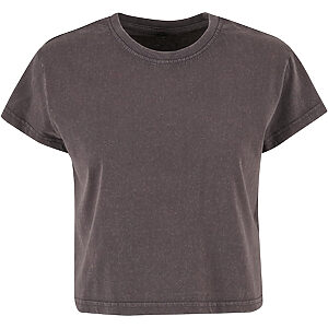 Women’s vintage cropped tee - Magnet, XS