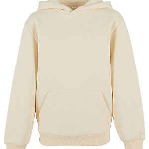 Kids fluffy hoodie - White Sand, 4/6 Years