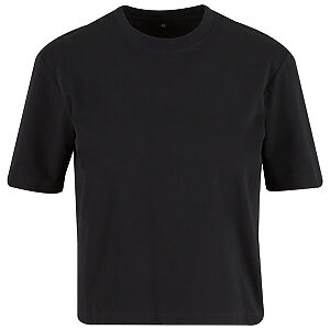 Women’s Sorona loose-fit tee - Black, XS