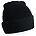 TOM FRANKS RECYCLED RECTANGULAR PATCHED BEANIE