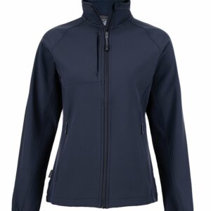 Expert women’s Basecamp softshell jacket - Dark Navy, 8