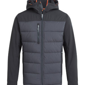 Castleford hybrid workwear jacket - Black, S