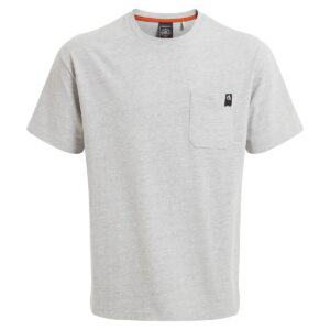 Wakefield pocket workwear t-shirt - Soft Grey Marle, S