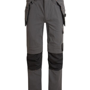Sheffield stretch holster workwear trousers - Carbon Grey/Black, 30/R