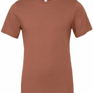 Unisex Jersey crew neck t-shirt - Terracotta, XS