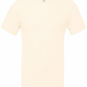 Unisex heather CVC short sleeve t-shirt - Heather Natural, XS