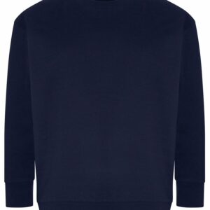 Crater recycled sweatshirt - Navy, XS