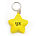 STRESS STAR KEYRING - YELLOW, 500-999