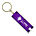 DHAKA KEYRING TORCH - PURPLE, 100-249