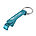 RALLI BOTTLE OPENER KEYRING - CYAN, 100-249