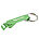 RALLI BOTTLE OPENER KEYRING - GREEN, 100-249