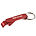RALLI BOTTLE OPENER KEYRING - RED, 100-249