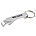 RALLI BOTTLE OPENER KEYRING - SILVER, 100-249
