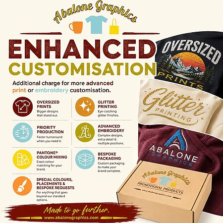 Enhanced Decoration And Priority Production Surcharge Enhanced Customisation