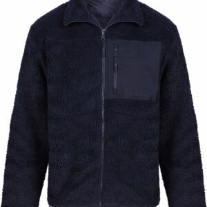 Recycled sherpa fleece - Navy, XS