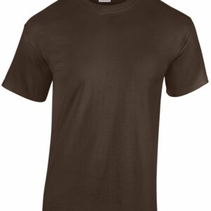 Heavy Cotton™ adult t-shirt - Dark Chocolate, S