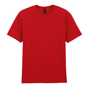 Light cotton adult t-shirt - Red, S