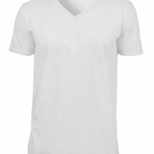 Softstyle™ v-neck t-shirt - White, S